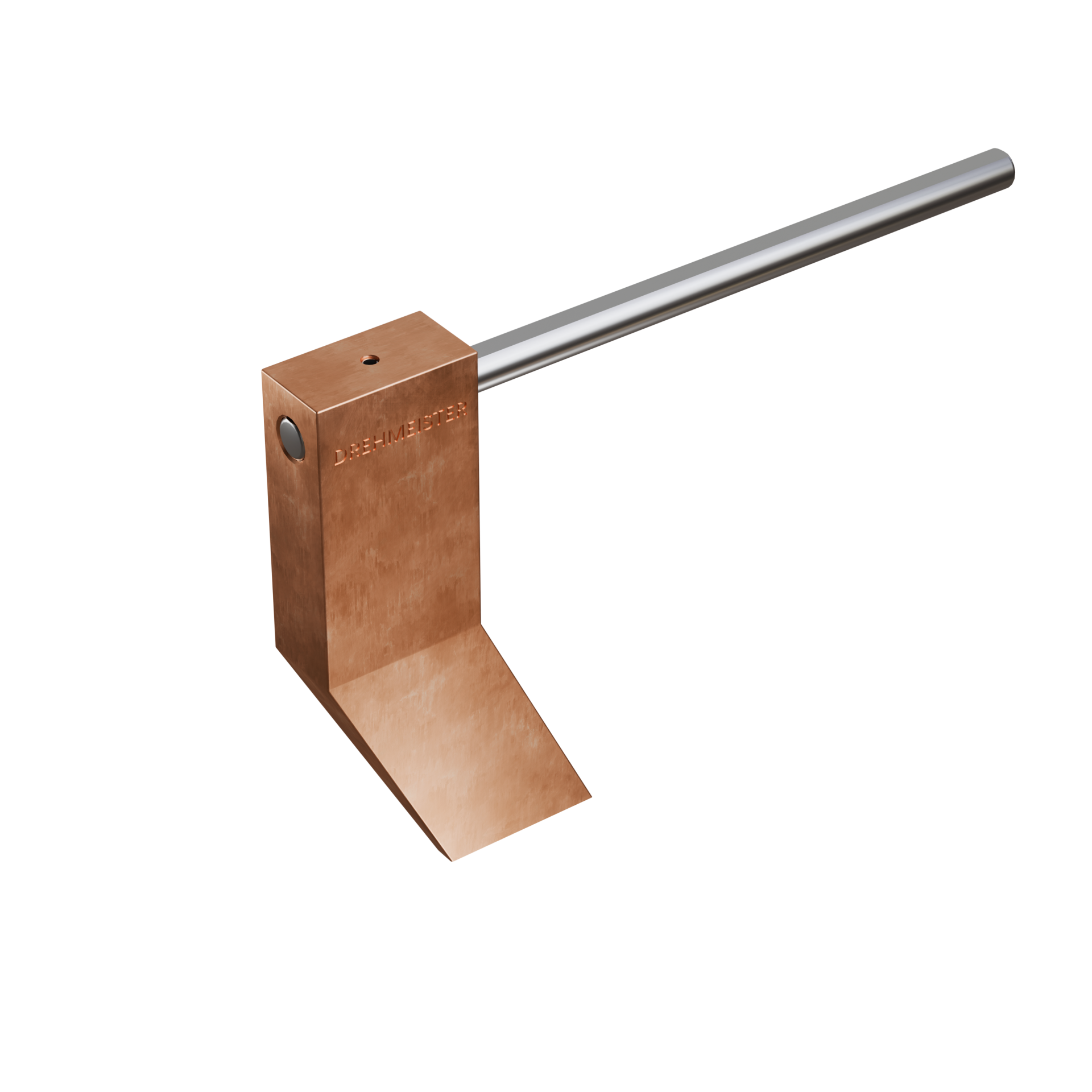 DREHMEISTER Punta de soldador de cobre de 450 g para soldar cobre, soldadura blanda