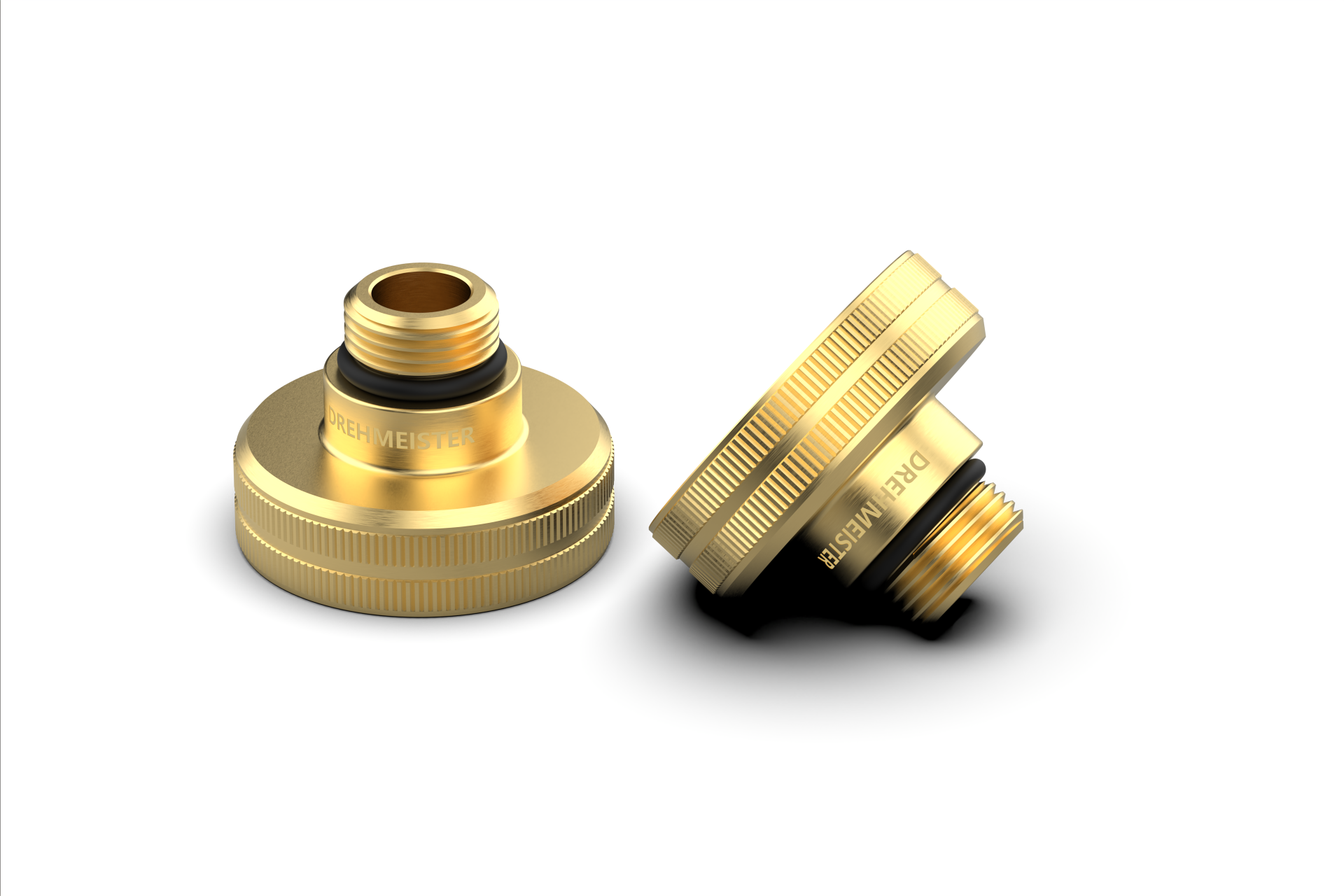 DREHMEISTER adattatore serbatoio DISH Ø22 mm (W21,8), ottone