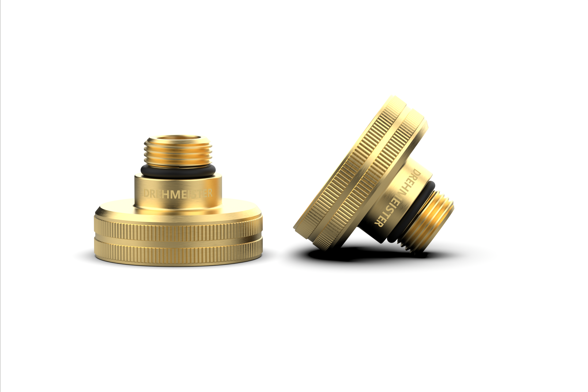 DREHMEISTER adattatore serbatoio DISH Ø22 mm (W21,8), ottone