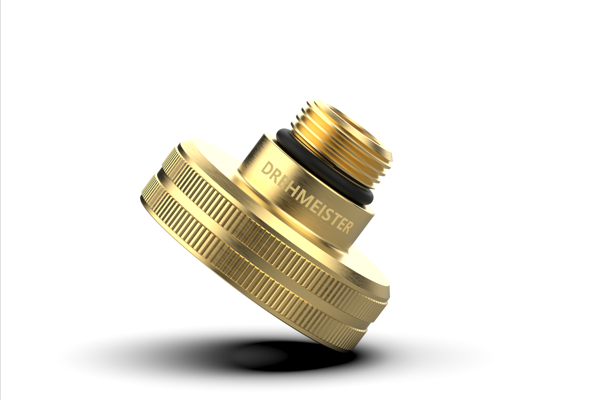 DREHMEISTER adattatore serbatoio DISH Ø22 mm (W21,8), ottone