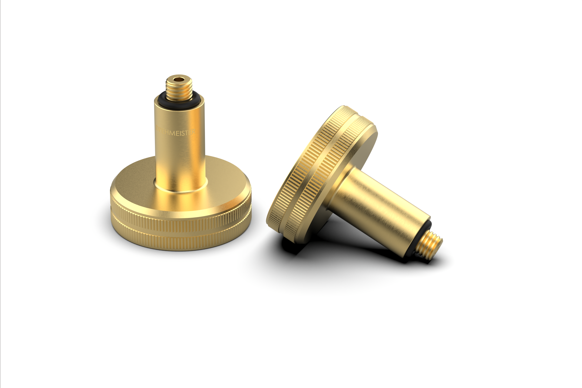DREHMEISTER DISH LPG adapter 10 mm L=60 mm, brass