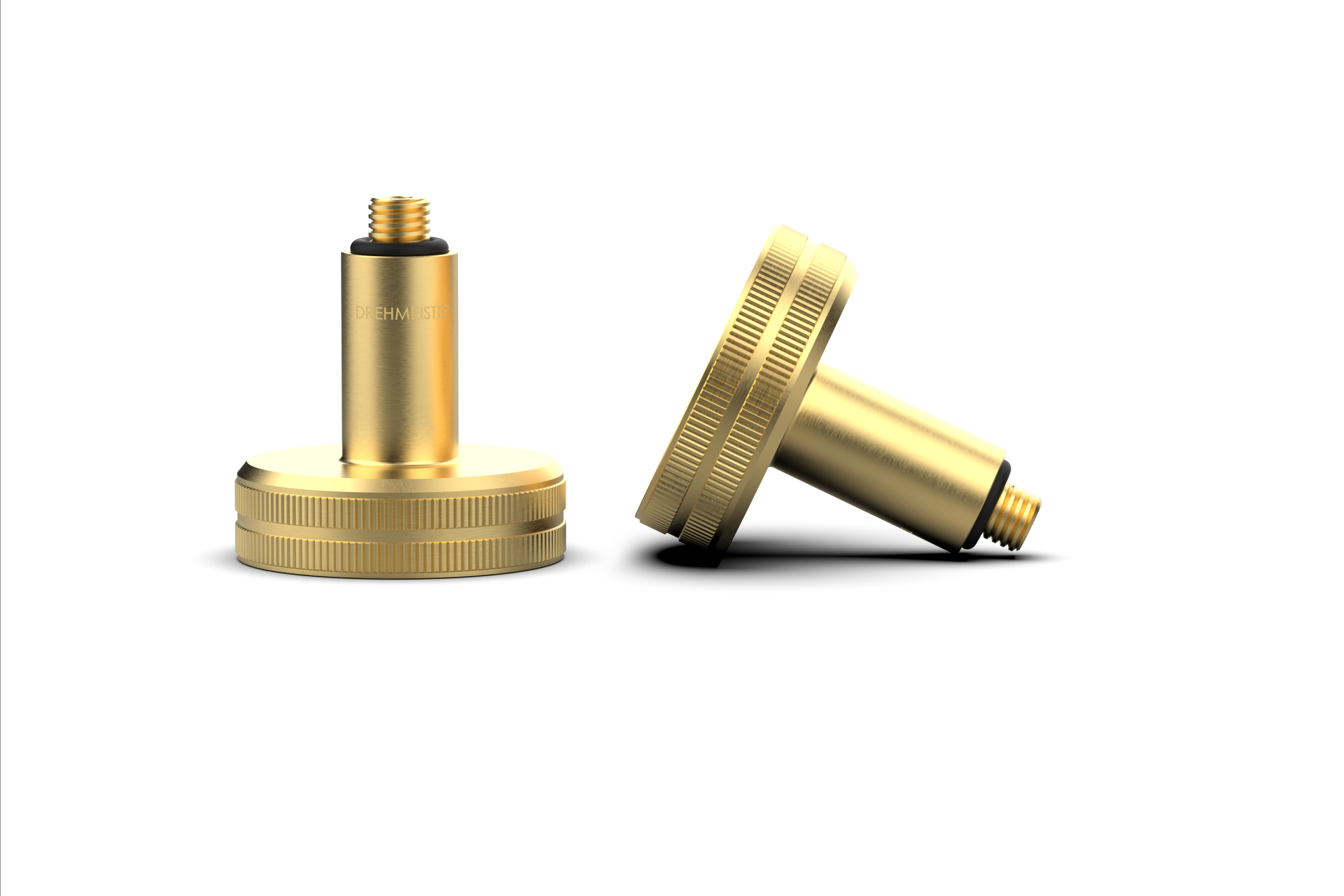 DREHMEISTER DISH LPG adapter 10 mm L=60 mm, brass
