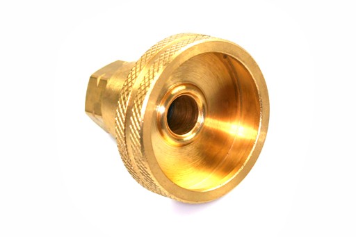 DISH LPG Adapter, Gasflaschen Adapter zum Befüllen von 4kg Gasflaschen - G 3/8 L