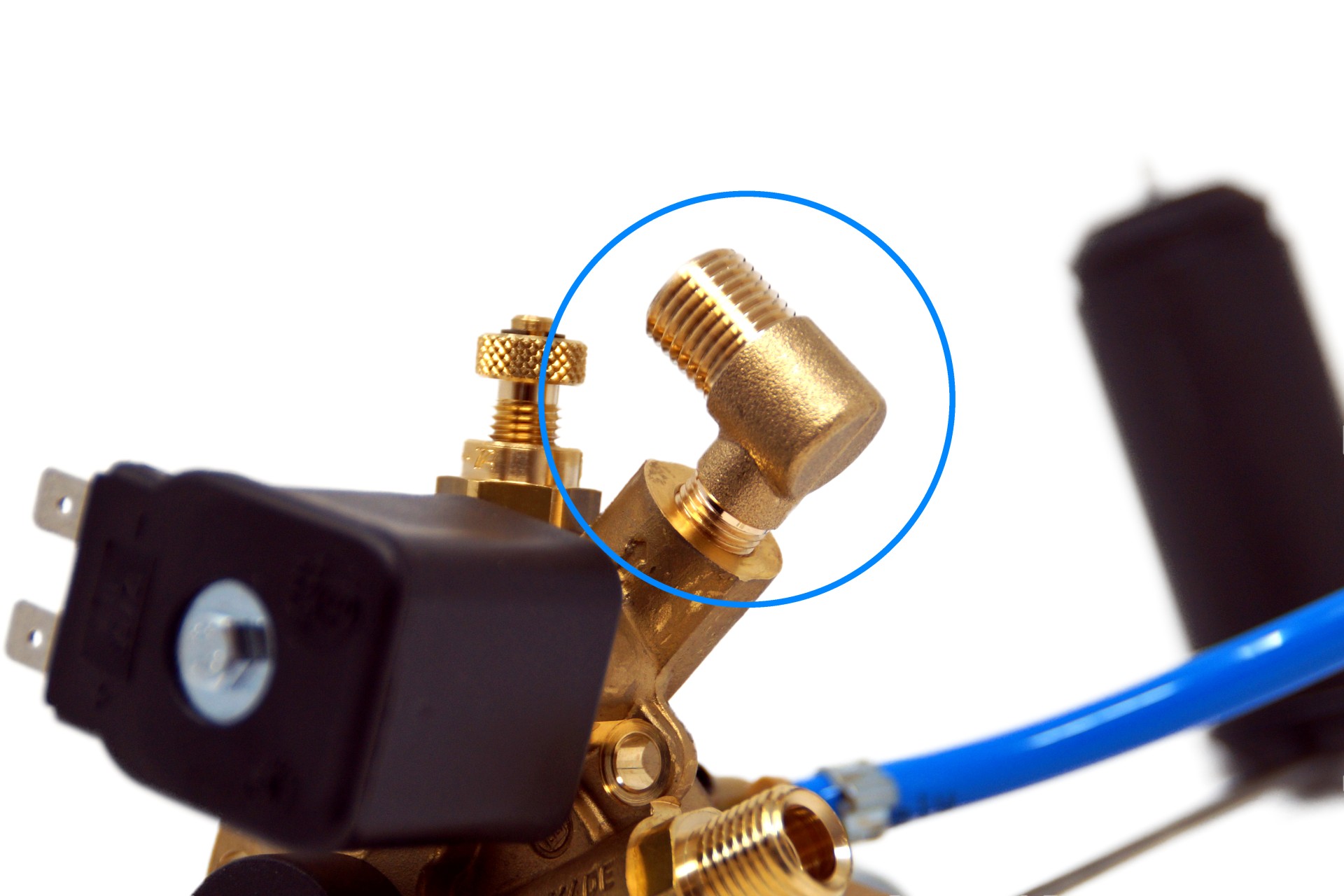 DREHMEISTER angle piece M10x1 / G1/4’ (removal multivalve 6 mm to 8 mm)