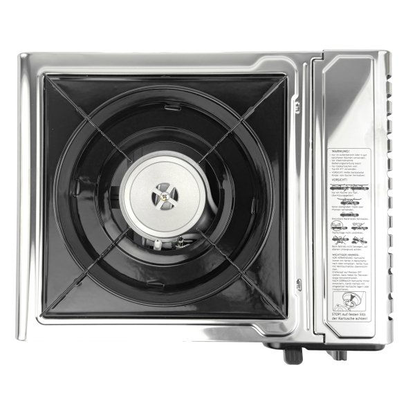 GARDINGER Saftey Camp Allgas Campingkocher Piezozündung + Schlauch