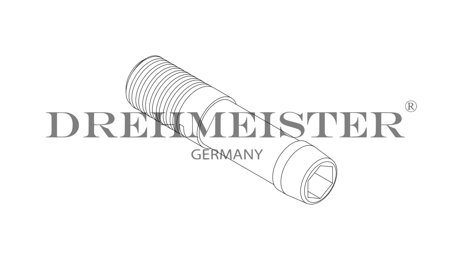 DREHMEISTER Einschraubstutzen für Ansaugkrümmer M6 Innensechskant D.5mm L.26mm