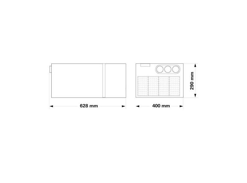 Truma Saphir comfort RC storage box air conditioner