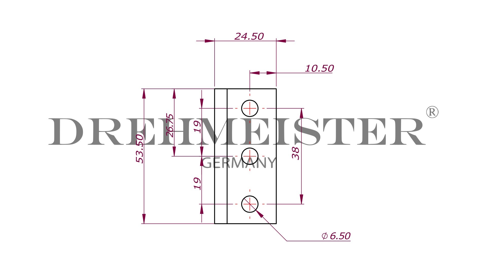 DREHMEISTER Halterung für LPG Einfüllstutzen HK-Flach 90°