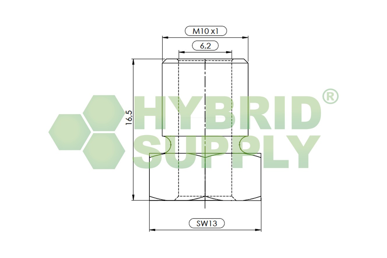 LPG-FIT condotto flessibile kit XD-3 (=6mm) M10x1 (6 metri)