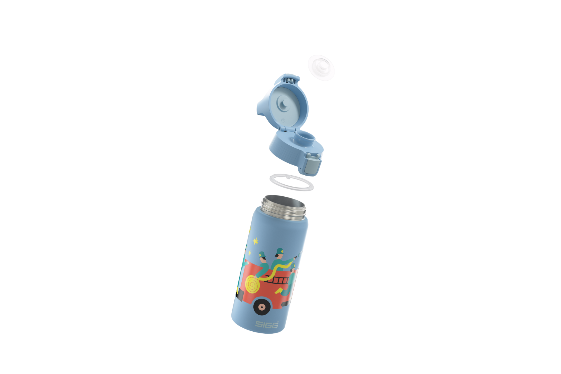 SIGG water bottle Kids Shield Therm One Pompiers 0.5 L