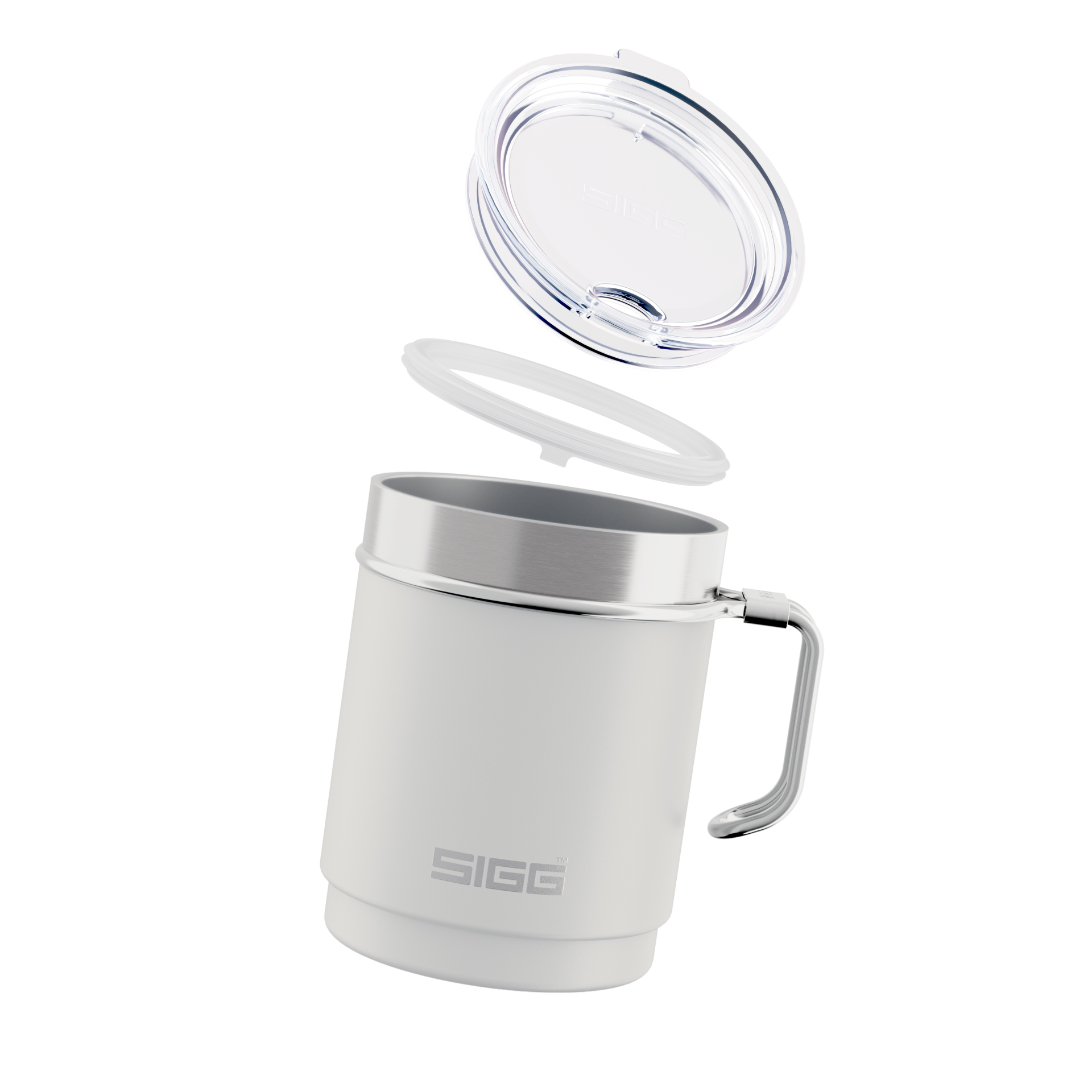 SIGG Thermobecher Travel Mug Snow White 0.3 L