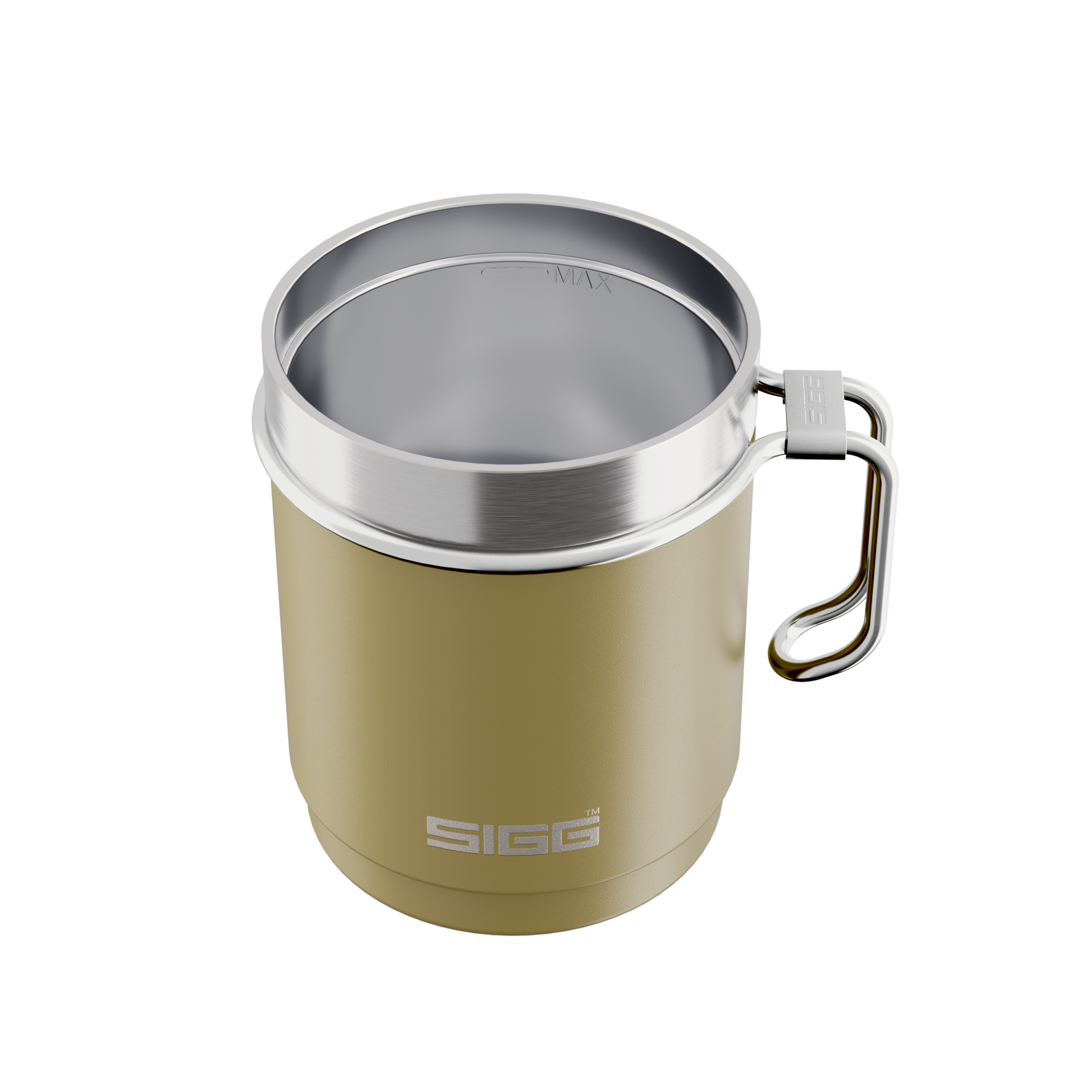 SIGG Mug isotherme Travel Mug Caramel Sand 0.3 L