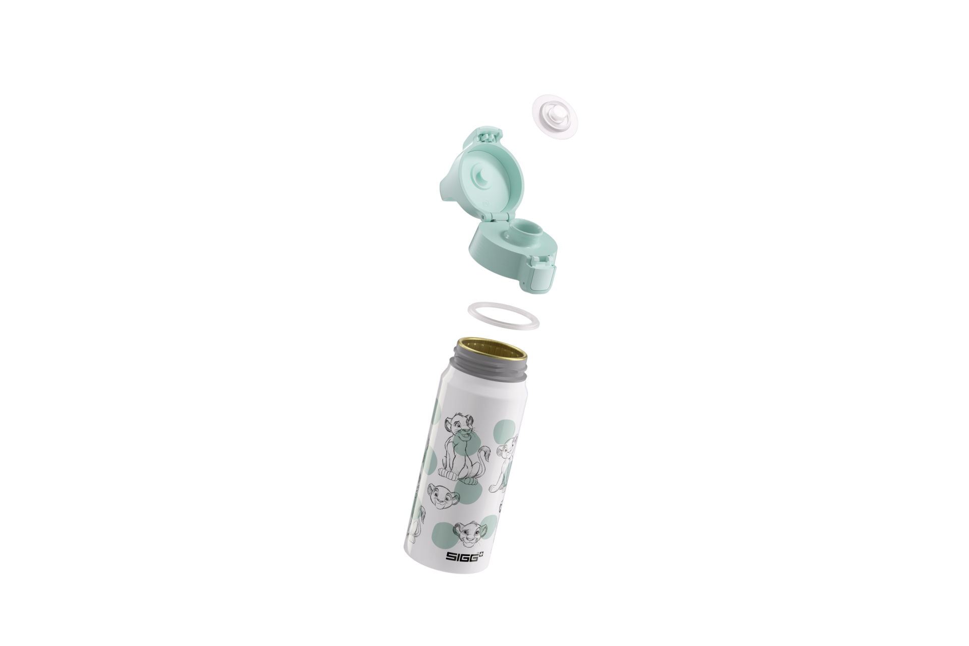 SIGG water bottle Kids Simba and Nala 0.6 L