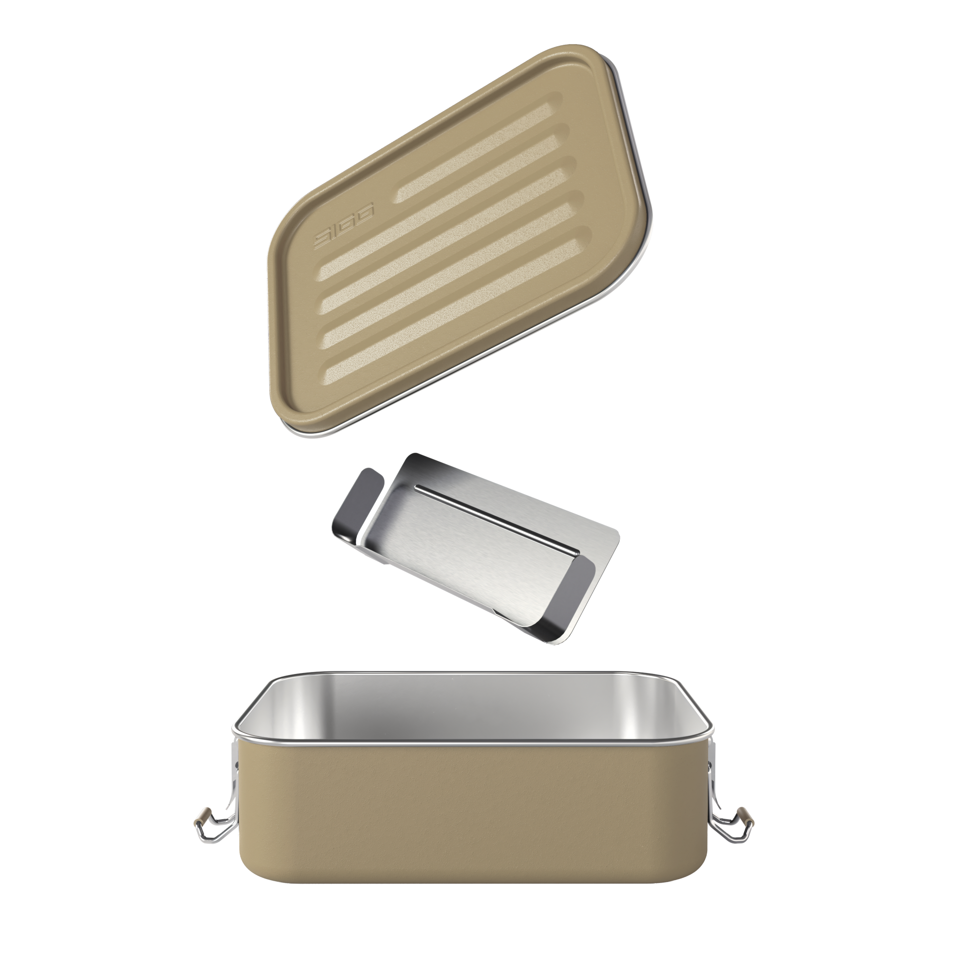 SIGG Fiambrera Gemstone Food Box Caramel Sand 1.1 L