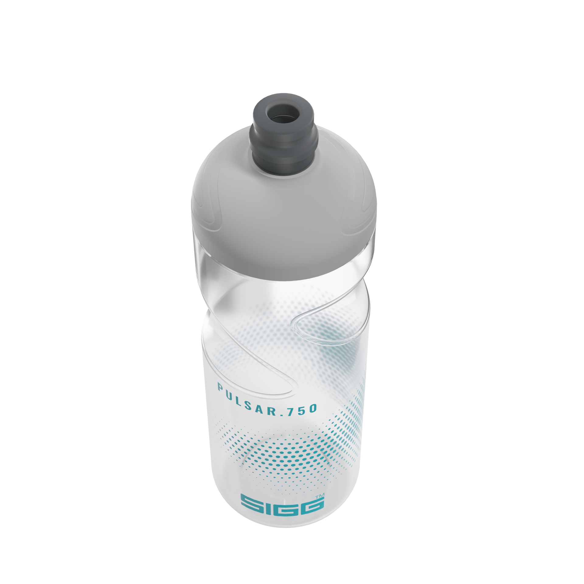 SIGG Trinkflasche Pulsar Transparent Aqua 0.75 L
