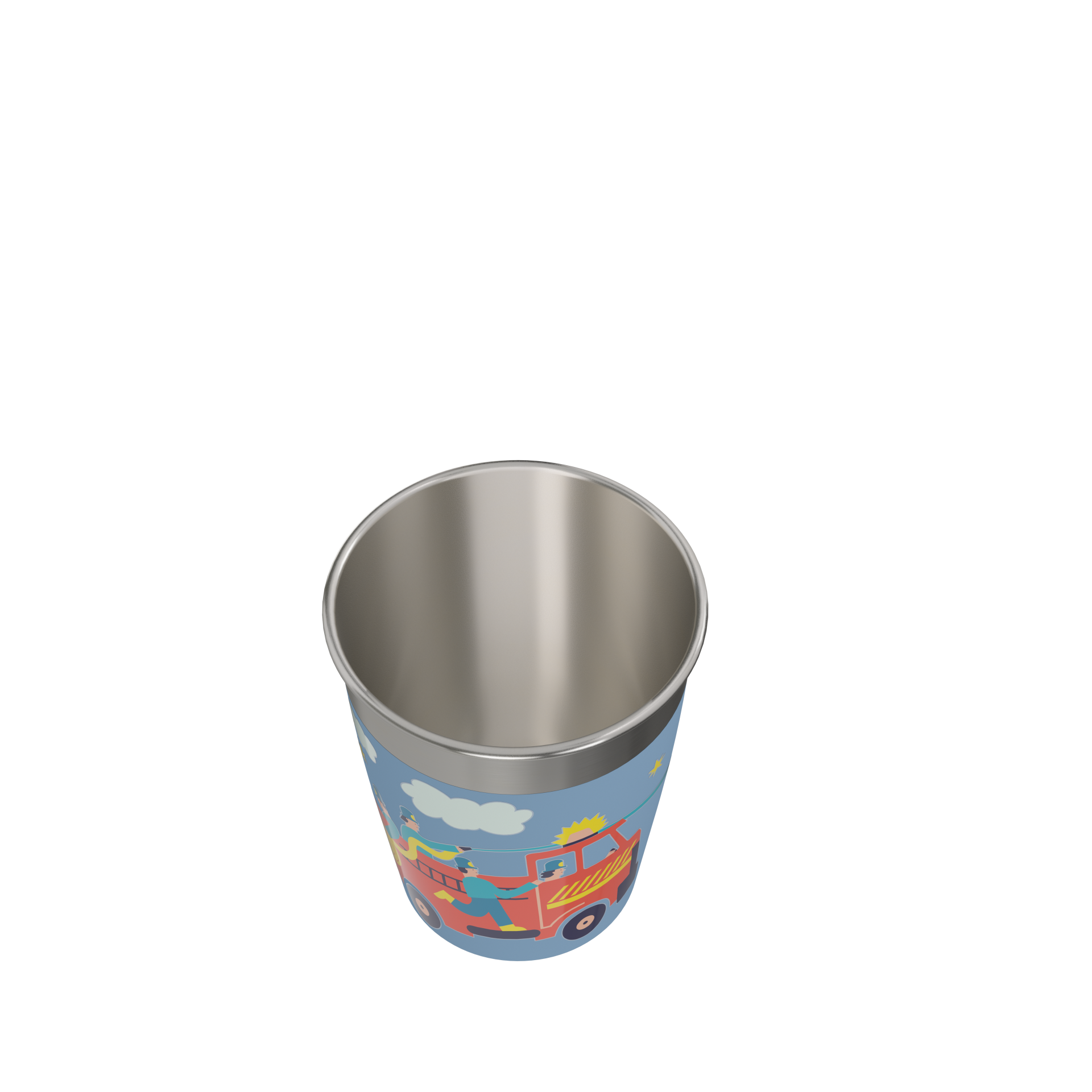 SIGG Kinderbecher Kids Straw Cup Pompier