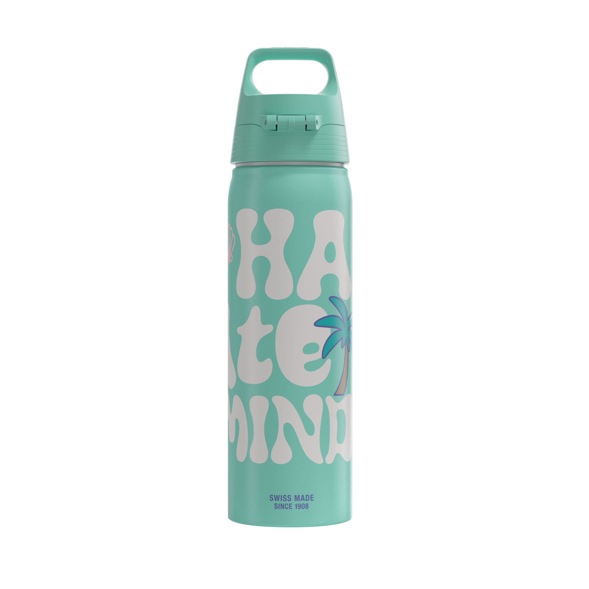 SIGG Botella de agua WMB ONE Aloha Stitch Milky Blue Green