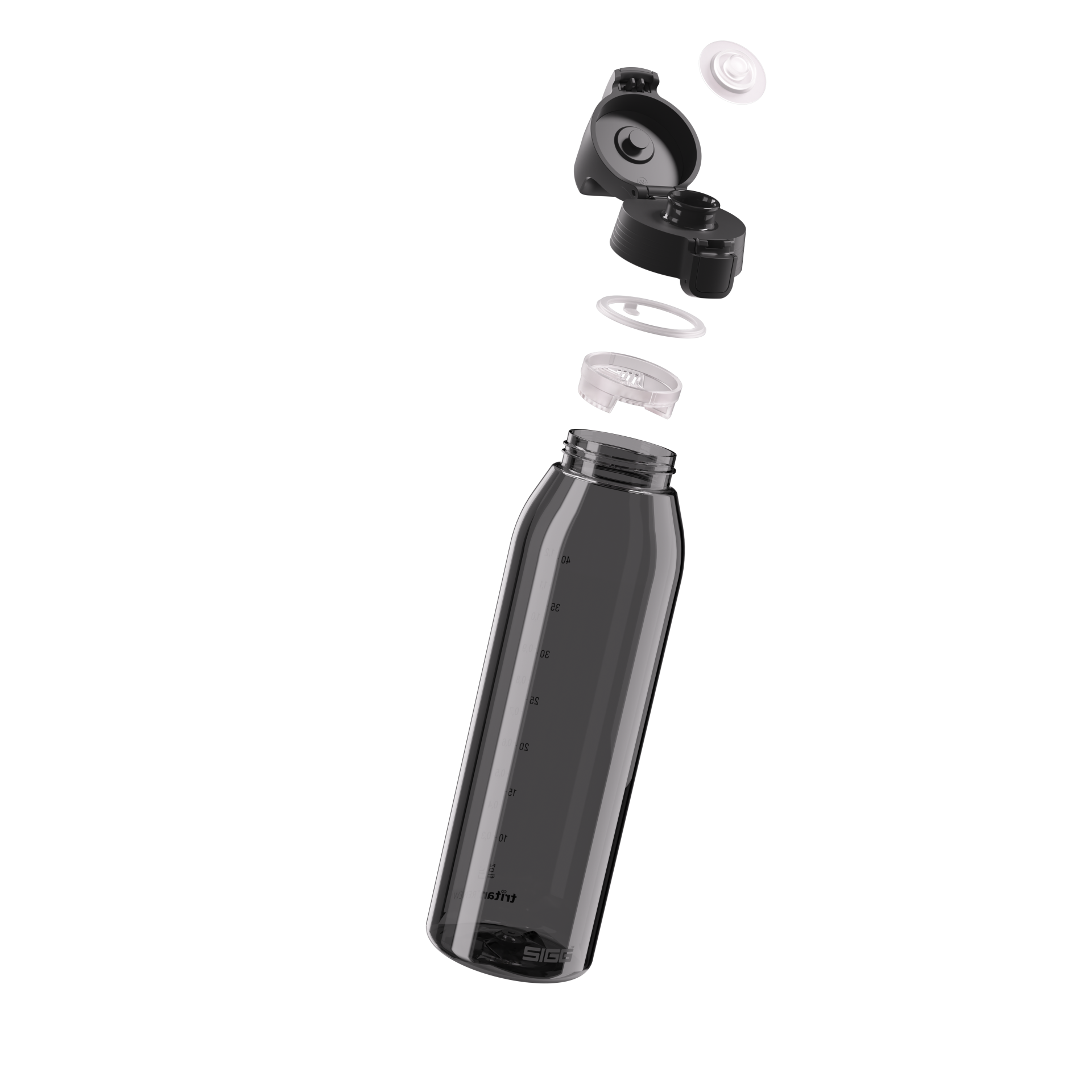 SIGG Botella de agua Total Color ONE Anthracite 1.5 L