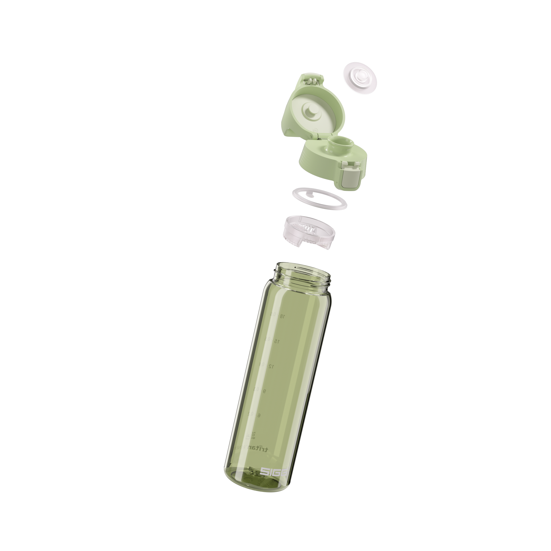 SIGG Borraccia Total Color ONE Eco Green 0.75 L