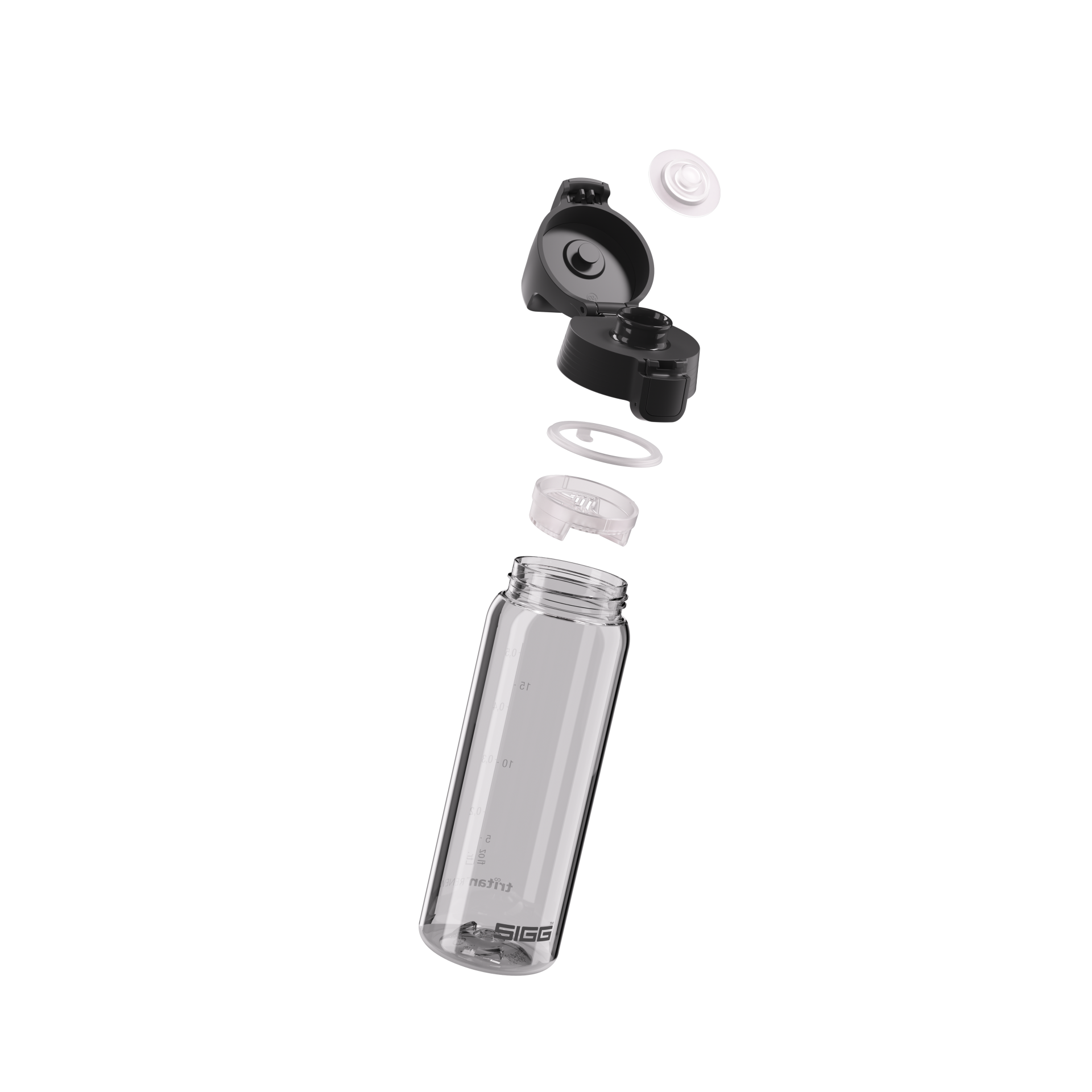 SIGG Borraccia Total Color ONE Transparent 0.6 L