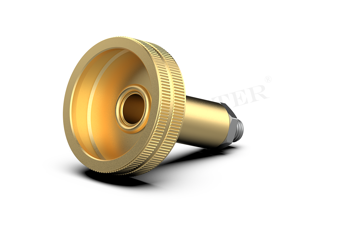 DREHMEISTER DISH LPG adapter M10 - 76 mm (stainless steel connection)