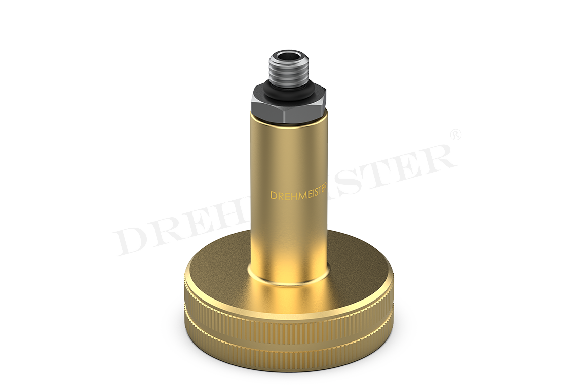 DREHMEISTER DISH LPG adapter M10 - 76 mm (stainless steel connection)