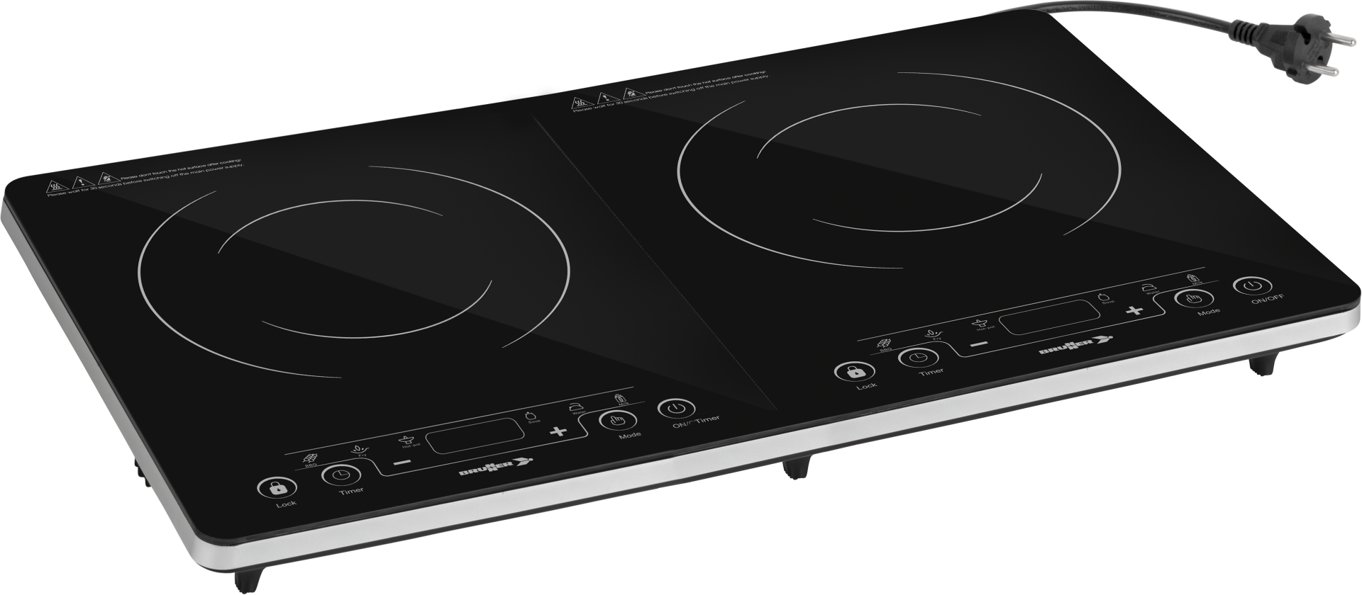 BRUNNER® Hot Point Induction Double Induktionskochplatte