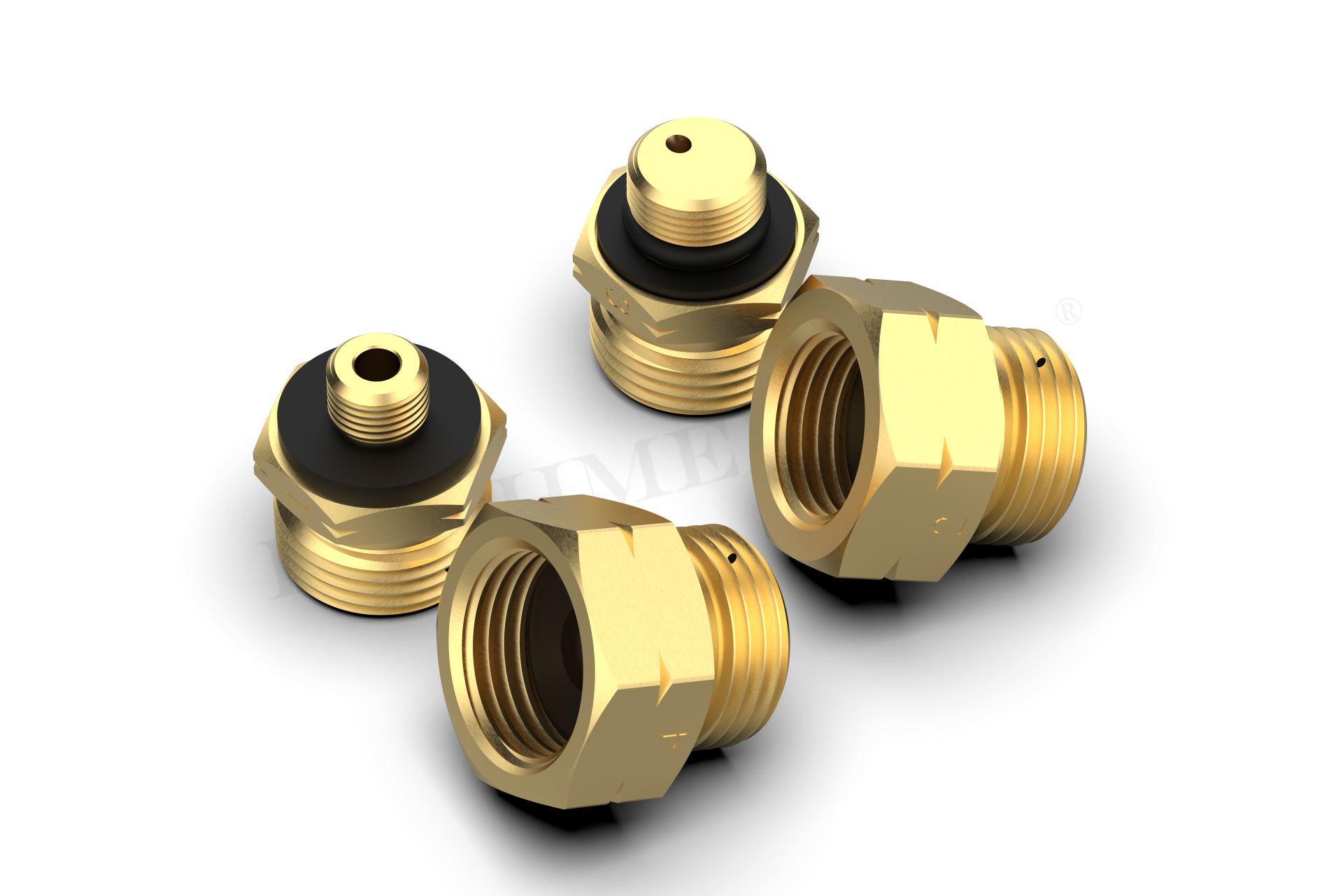 DREHMEISTER Gas-Anschlußset Euro - Entnahme