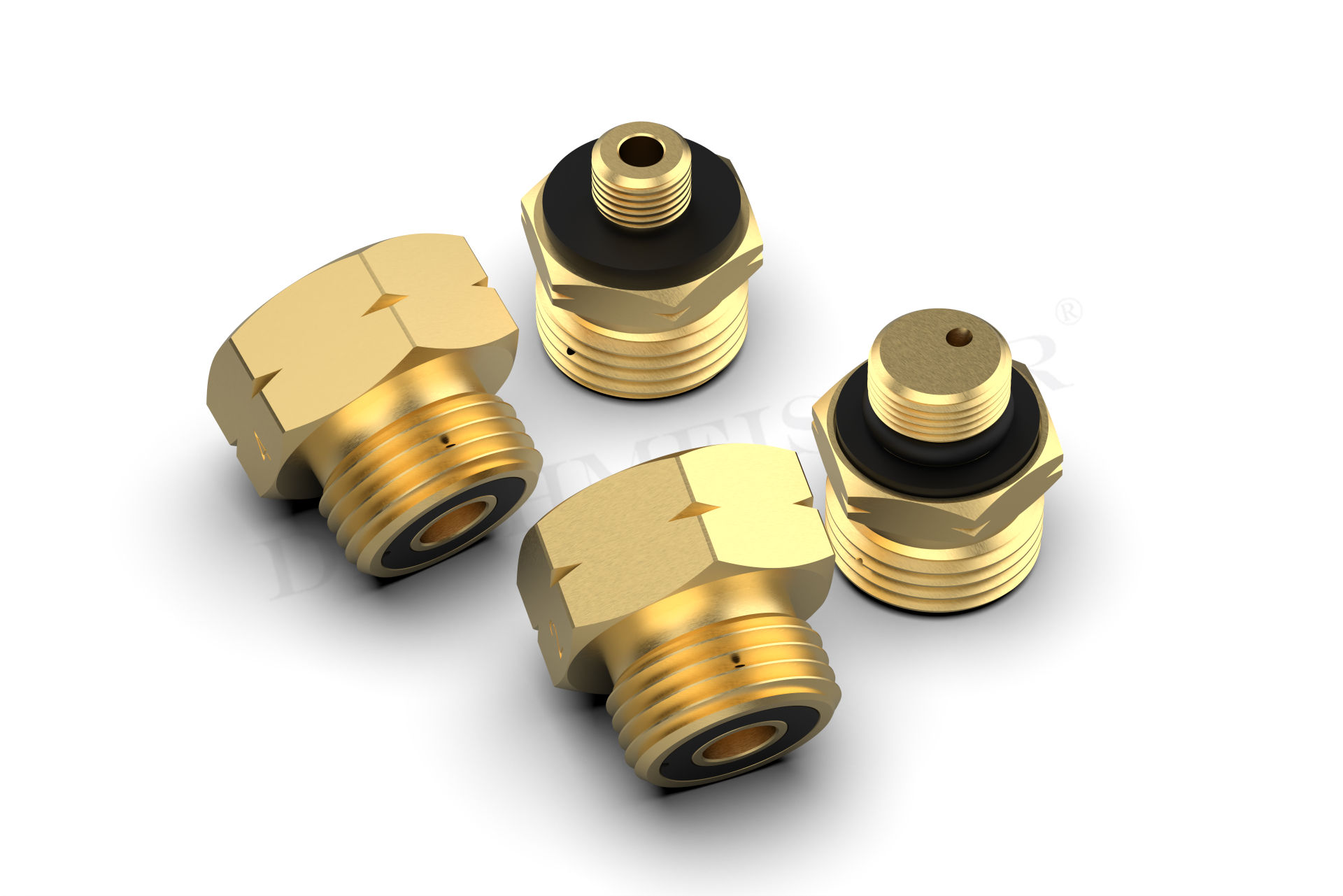 DREHMEISTER Gas-Anschlußset Euro - Entnahme