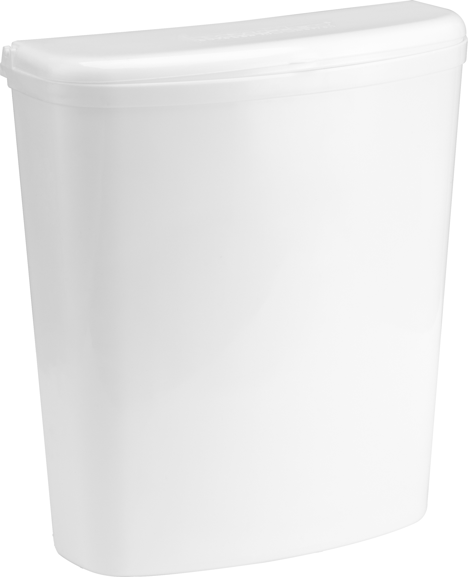 BRUNNER® Pillar Abfallbehälter Weiß