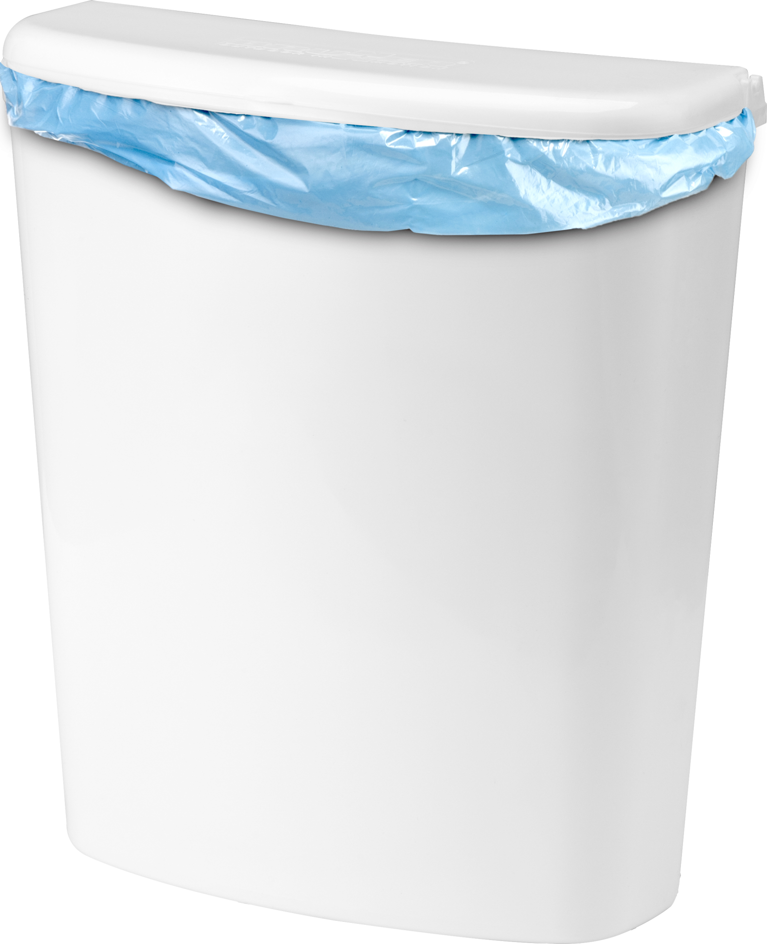 BRUNNER® Pillar Abfallbehälter Weiß