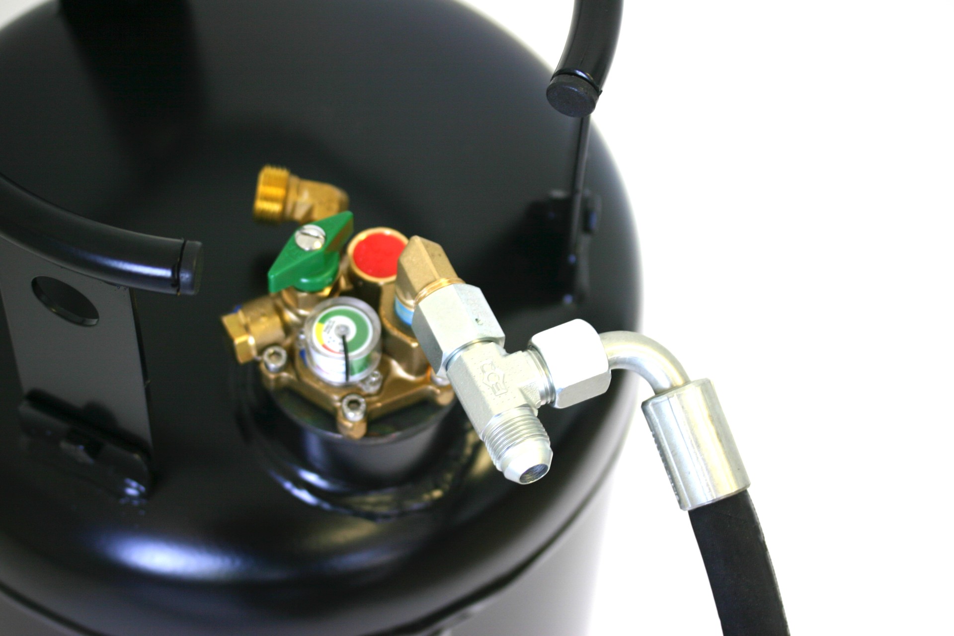 DREHMEISTER T-piece 3/4-16 UNF thread for LPG filling hose