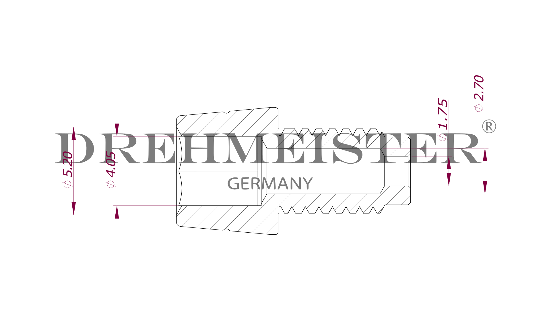 DREHMEISTER Injector nozzle for OMVL GEMINI injectors