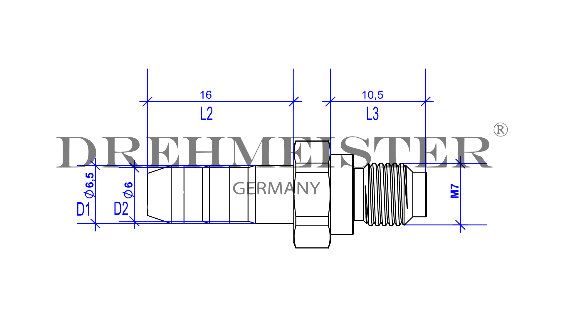 DREHMEISTER Injector nozzle for Lovato LPG/CNG injectors
