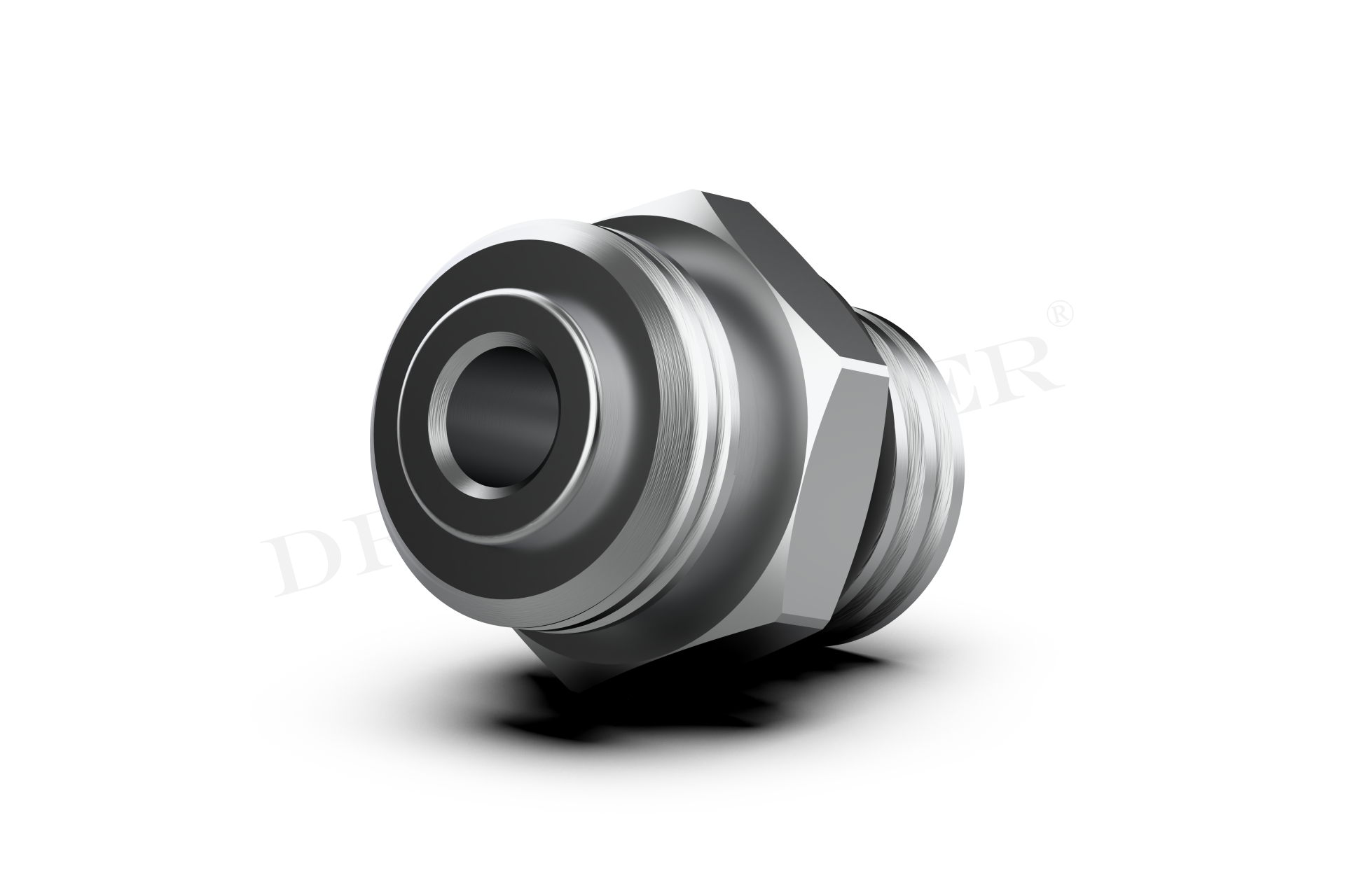 DREHMEISTER Adaptador de acero inoxidable M16x1,5 a M14x2 con junta tórica para adaptador GPL