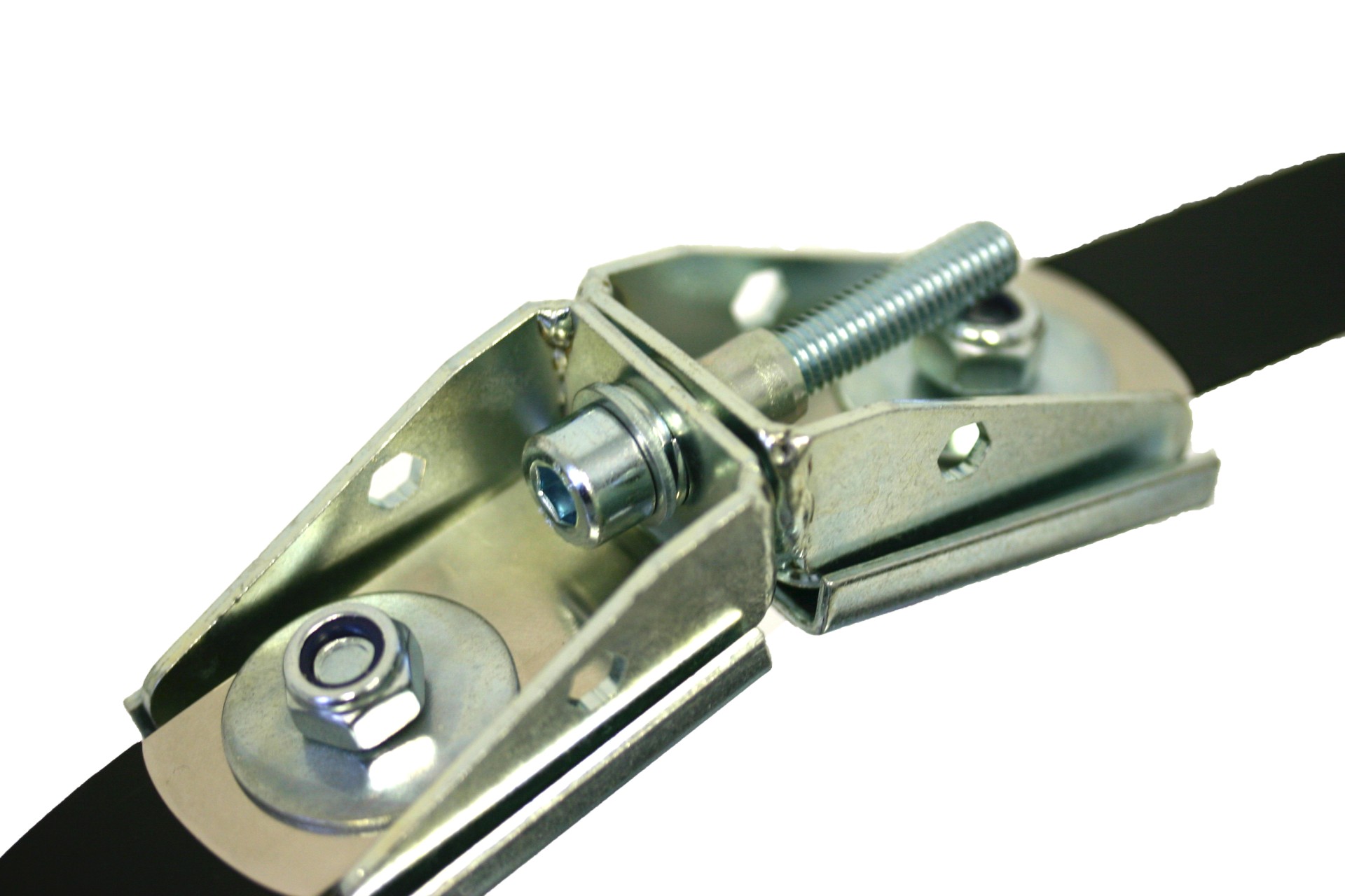 CAMPKO Gasflaschen Halter Set Edelstahl für Ø 300mm Gasflaschen inkl. 2x Spannband + 2x Spannschloss