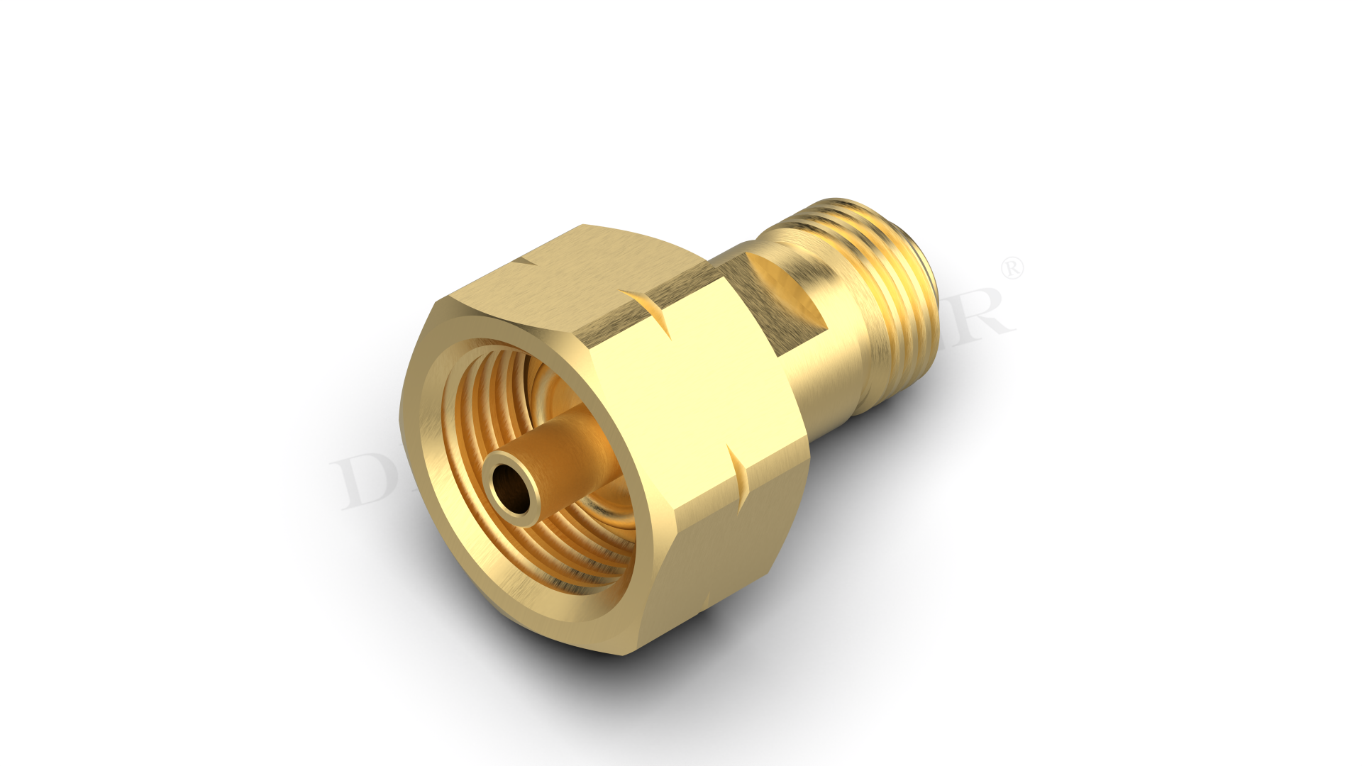 DREHMEISTER Extension for LPG adapter M16x1.5 to W21.8 x 1/14’ LH (G.12)