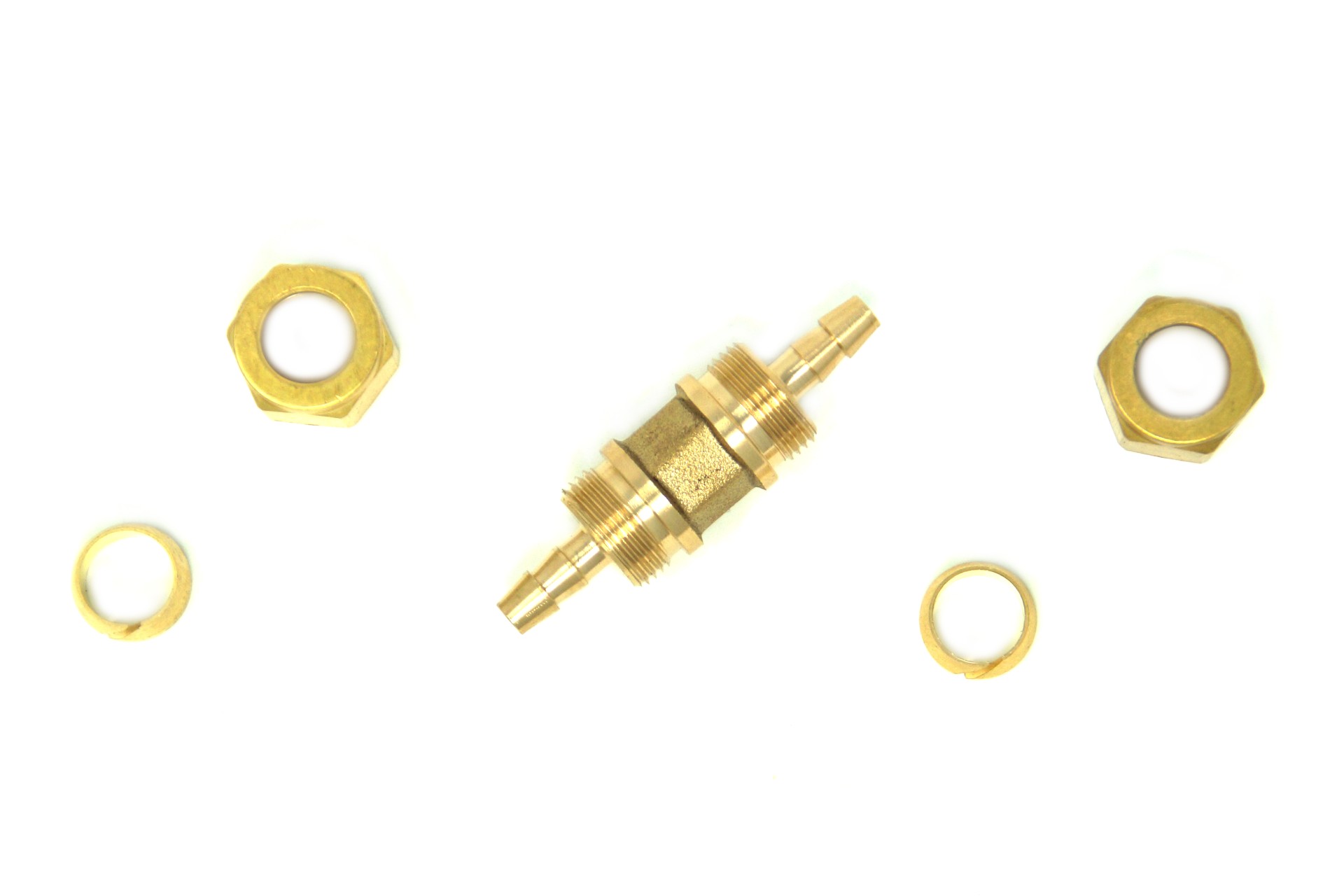 DREHMEISTER connection adapter for LPG poly pipe Ø 6mm