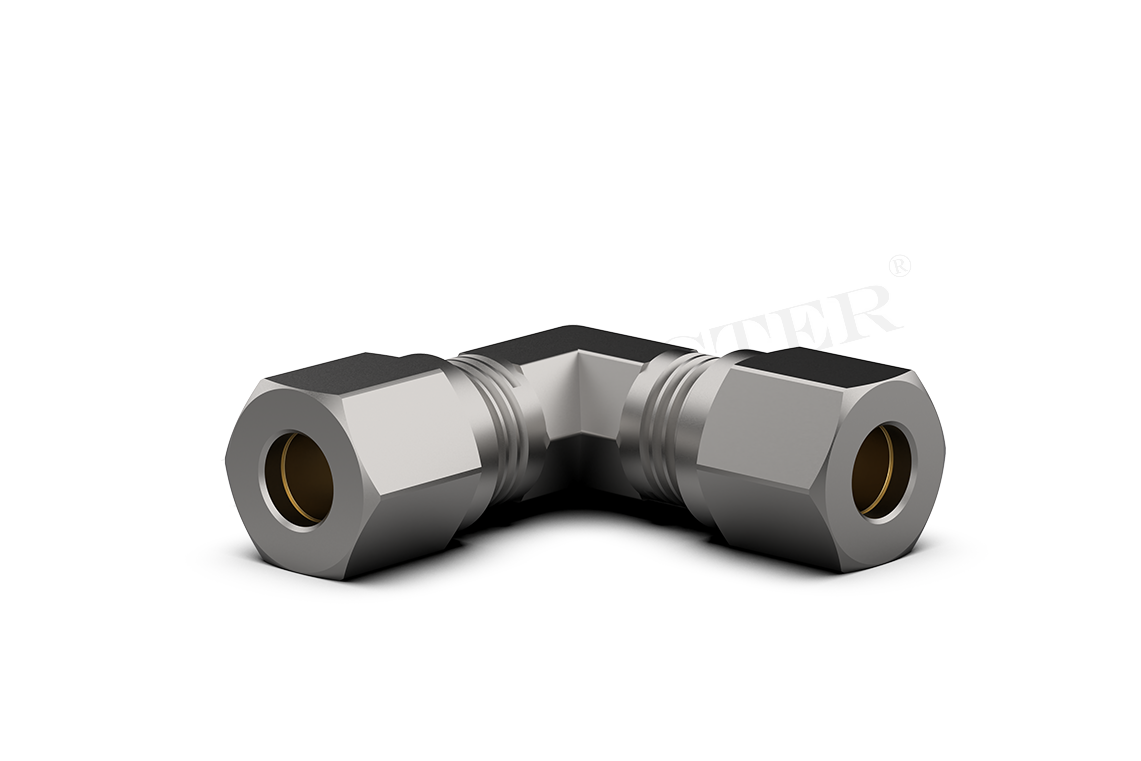 DREHMEISTER Schneidringverschraubung gewinkelt 90° - 8mm Rohrverschraubung