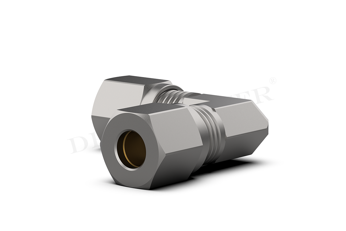 DREHMEISTER Schneidringverschraubung gewinkelt 90° - 8mm Rohrverschraubung