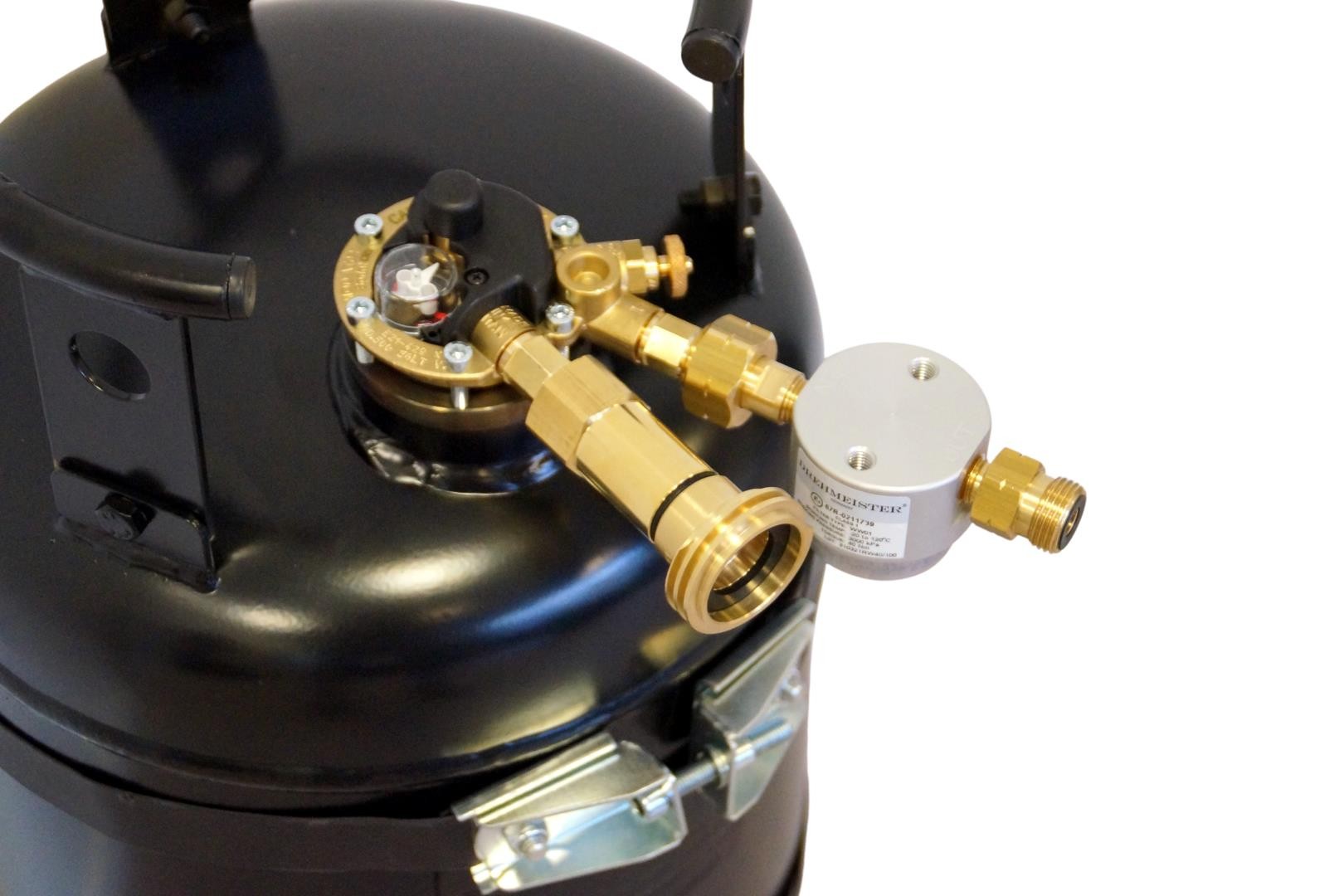 DREHMEISTER Gasflaschenfilter Smart W21,8 x 1/14 LH