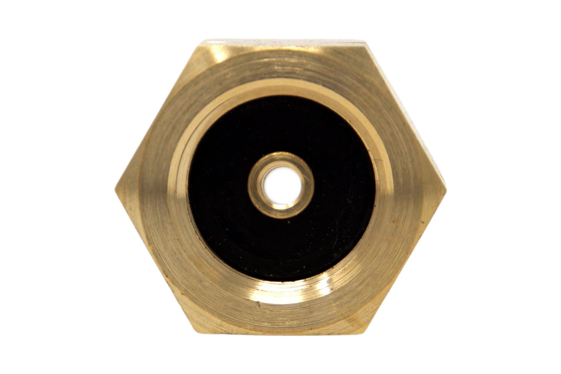 DREHMEISTER connecting piece W21.8 x 1/14 LH -> 8 mm RVS