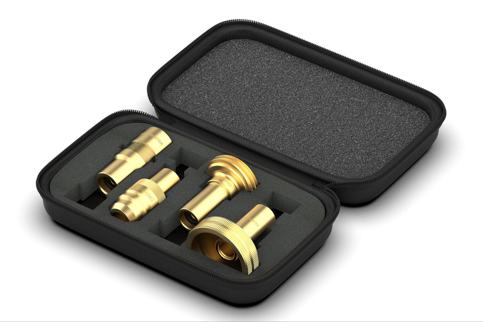 DREHMEISTER LPG Adapter Set inkl. Etui (M16/lang)