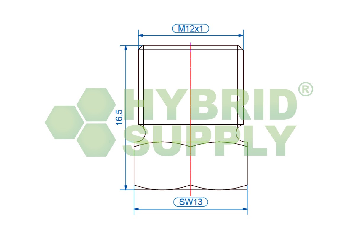 LPG-FIT condotto flessibile kit XD-5 (=10mm) M12x1 (7 metri)