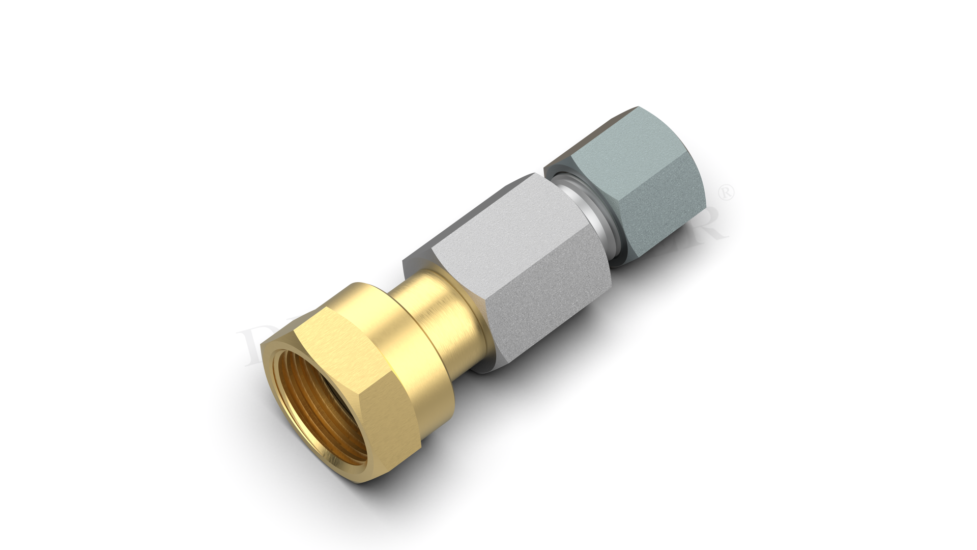 DREHMEISTER pezzo di collegamento M20 x 1,5 a 8 mm RVS