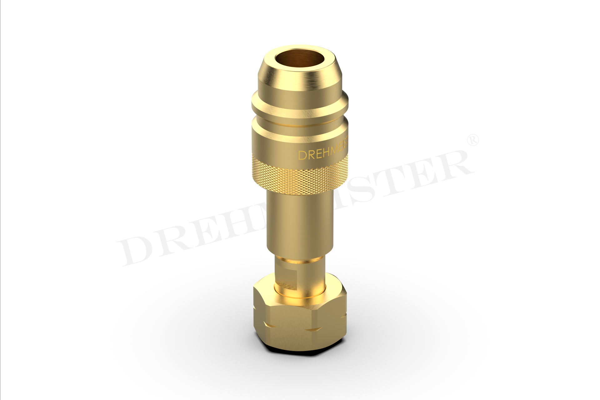 DREHMEISTER Euronozzle LPG Adapter, Gasflaschen Adapter zum Befüllen von Gasflaschen W21,8x1/14 LH (G.12) - 95mm