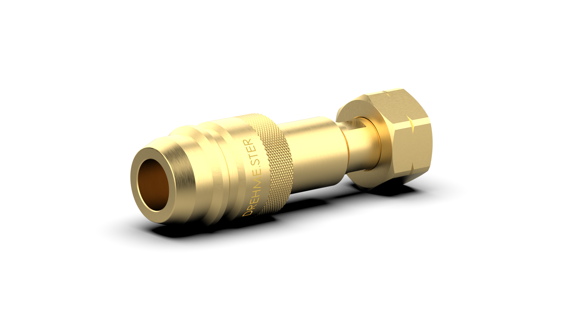 DREHMEISTER Euronozzle LPG Adapter, Gasflaschen Adapter zum Befüllen von Gasflaschen W21,8x1/14 LH (G.12) - 95mm