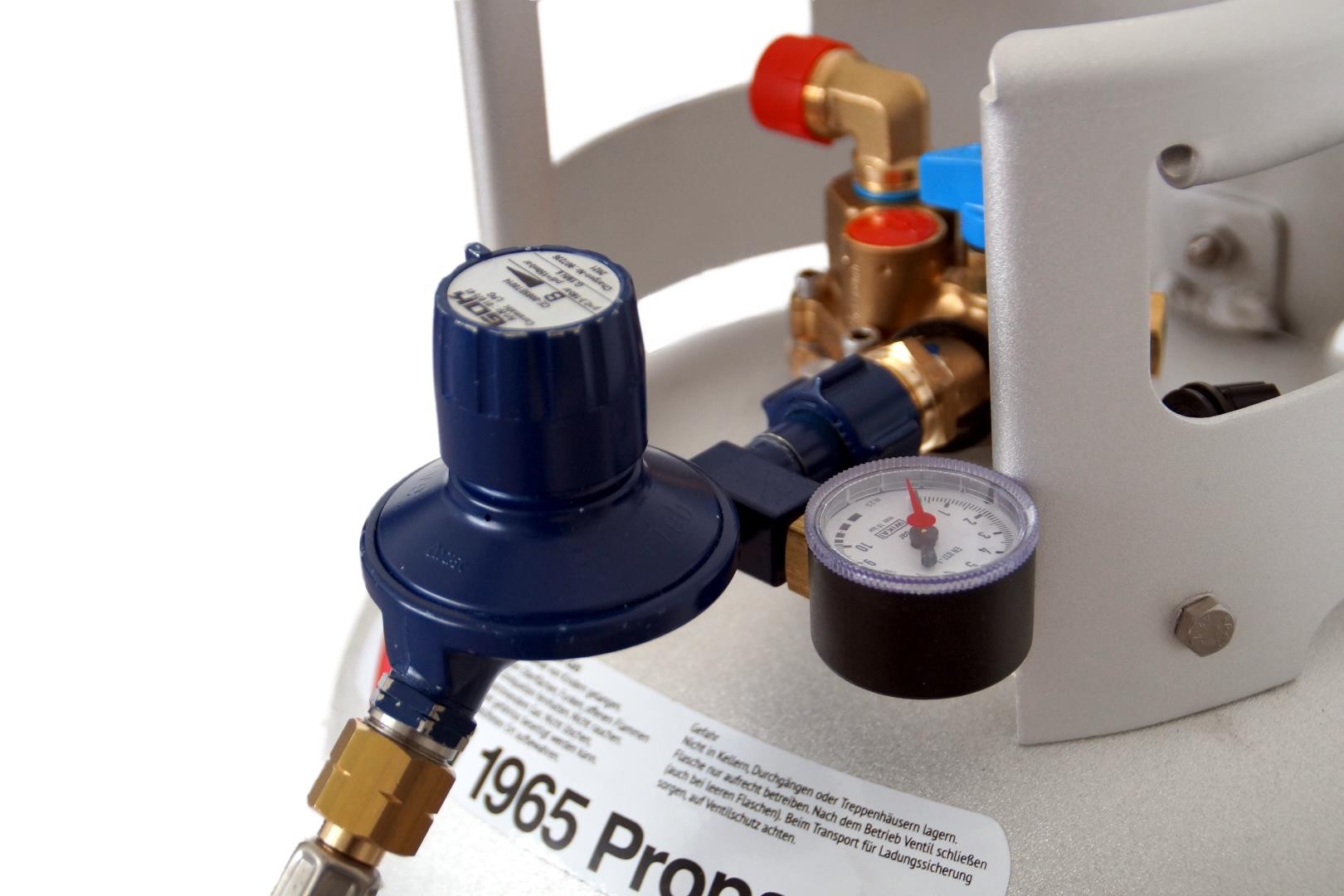 GOK Gasdruckregler Zweiflaschenanlage Caramatic BasicTwo 30 mbar 1,5 kg/h