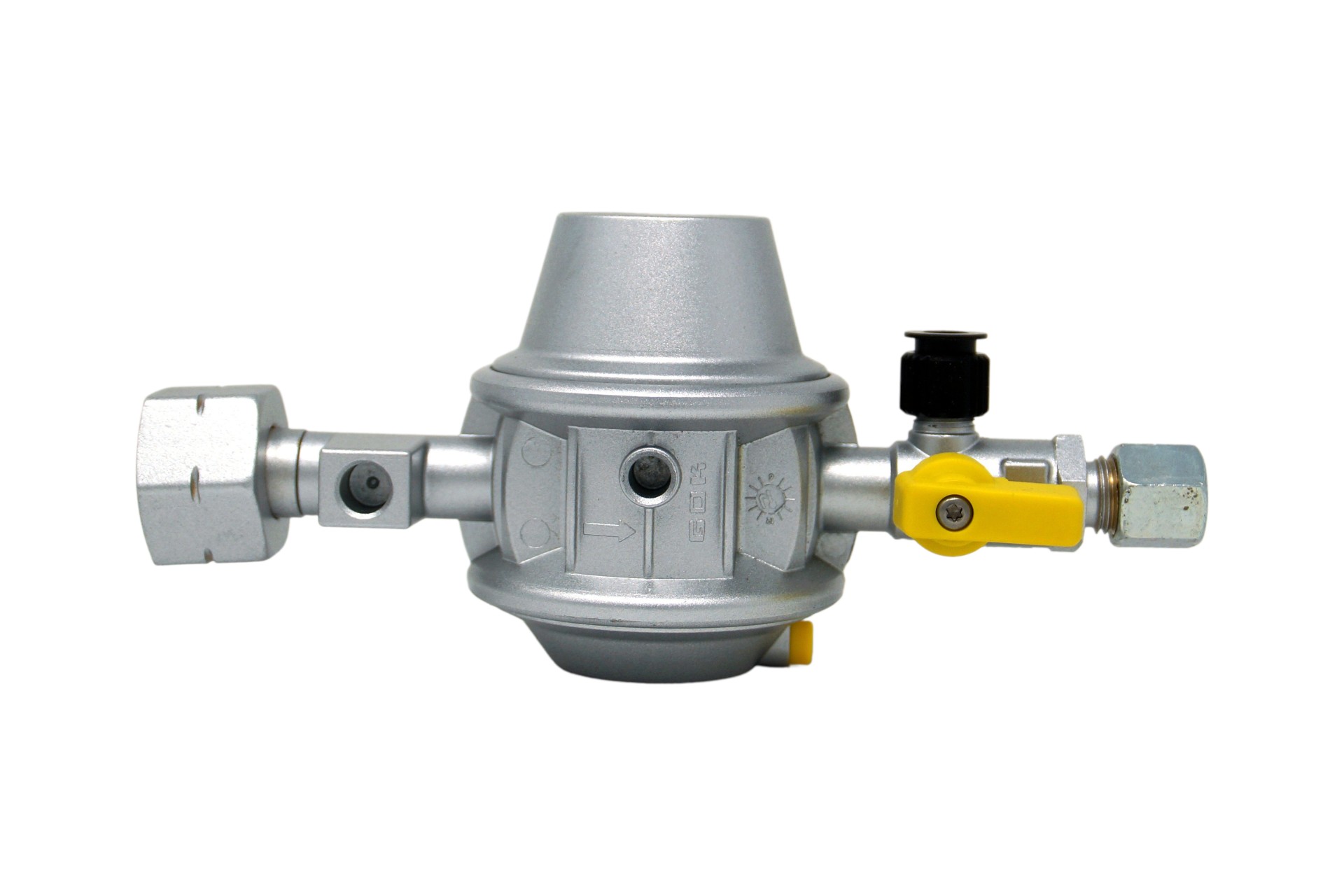 GOK Caramatic BasicOne regulation system 30 mbar EN61- 1,5 kg/h Komb.A x RVS 8 mm