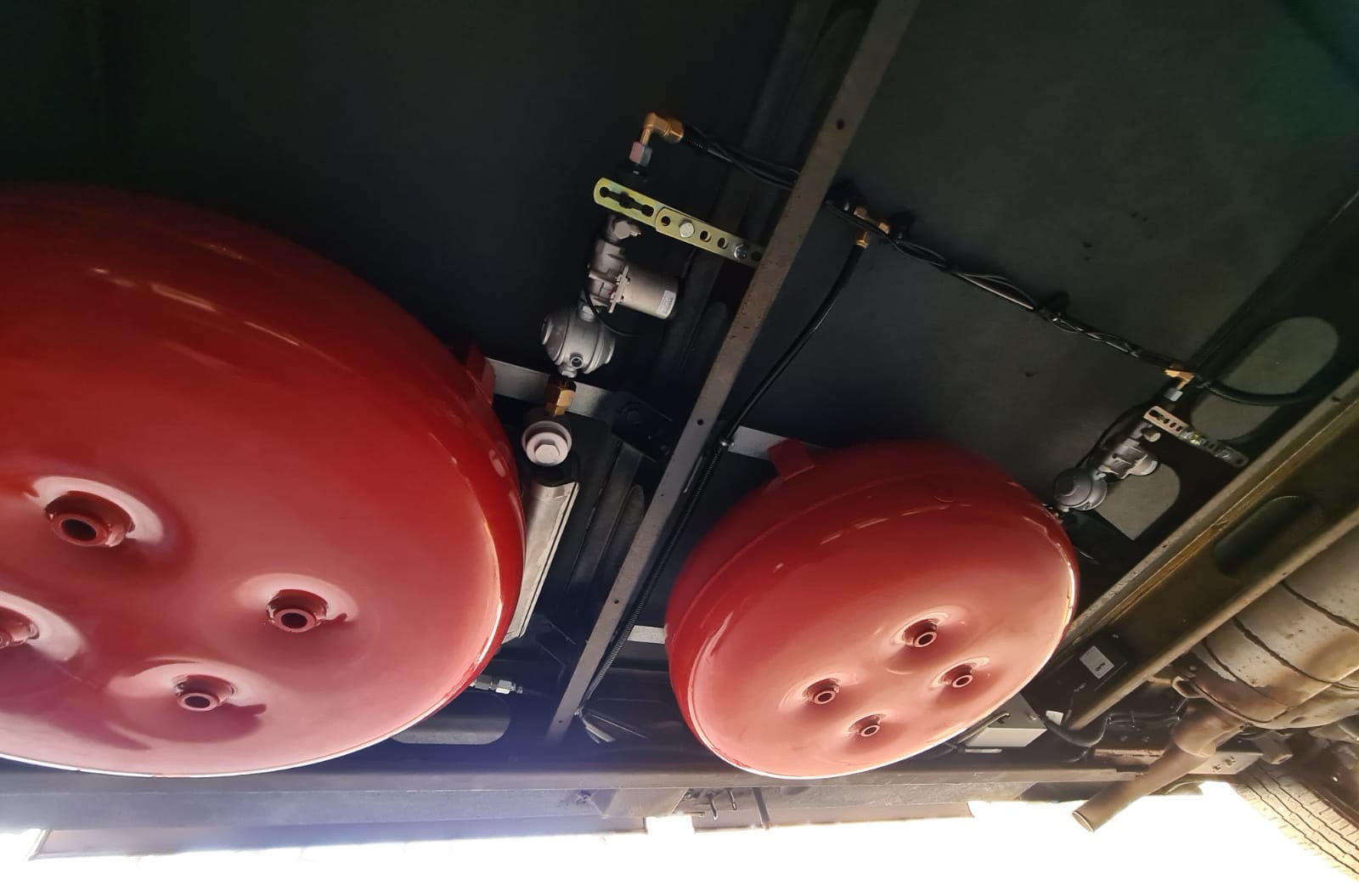 Gastank Wohnmobil, Brenngastank 58 Liter, 630x225mm